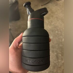 Peloton Black Handheld Water Bottle